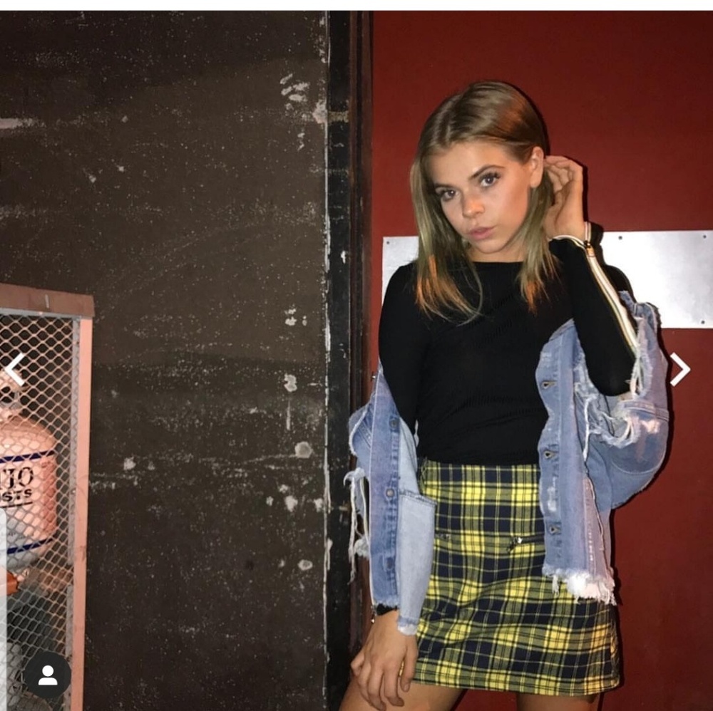 Clueless school girl skirt